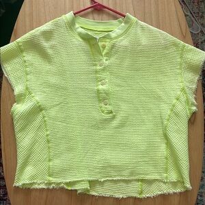 BDG Green Button Down Shirt with Relaxed Fit